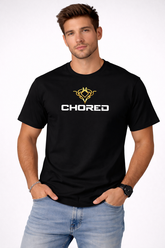 The signature T-Shirt Ronde Hals 100% katoen - Logo Midden