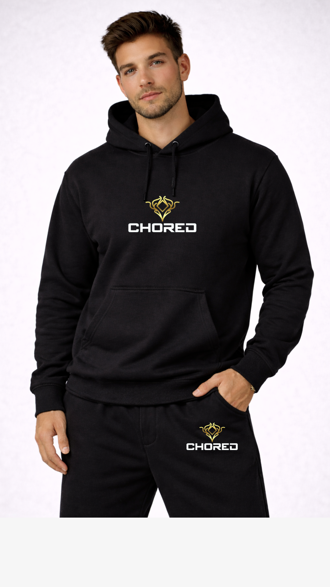 The Chill Out Hoodie Set Unisex 80% Cotton Fleece 20% Polyester - 330 GSM