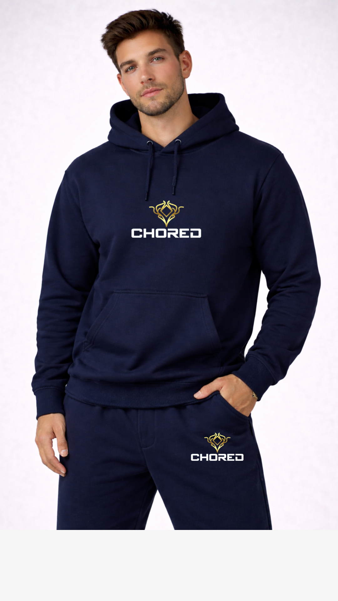 The Chill Out Hoodie Set Unisex 80% Cotton Fleece 20% Polyester - 330 GSM