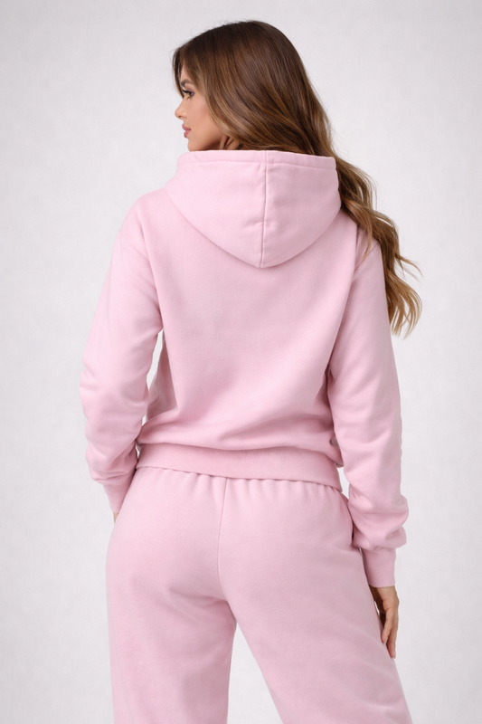 The Chill Out Hoodie Set Women 80% Cotton Fleece 20% Polyester 330 Grams