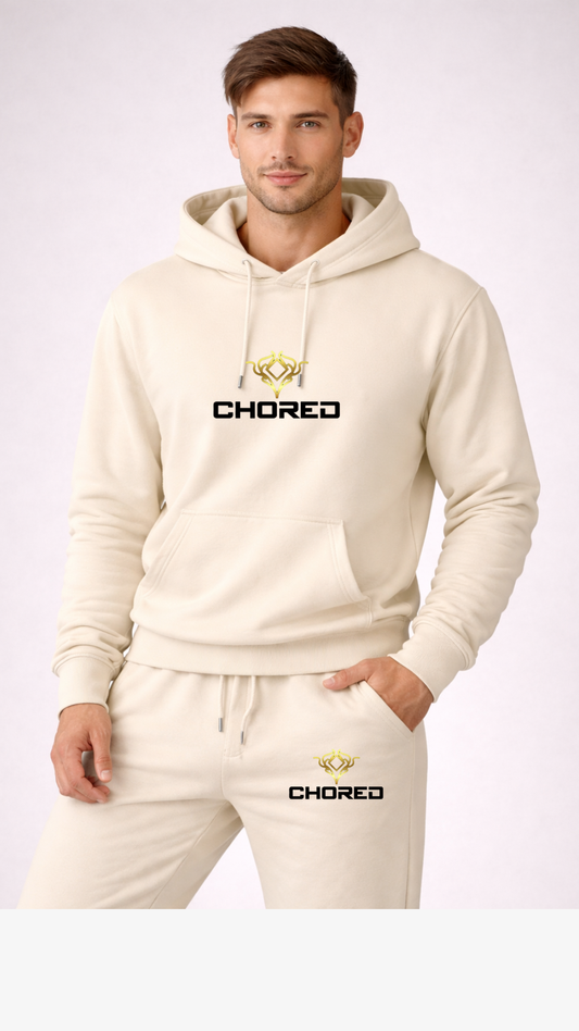 The Chill Out Hoodie Set Unisex 80% Cotton Fleece 20% Polyester - 330 GSM